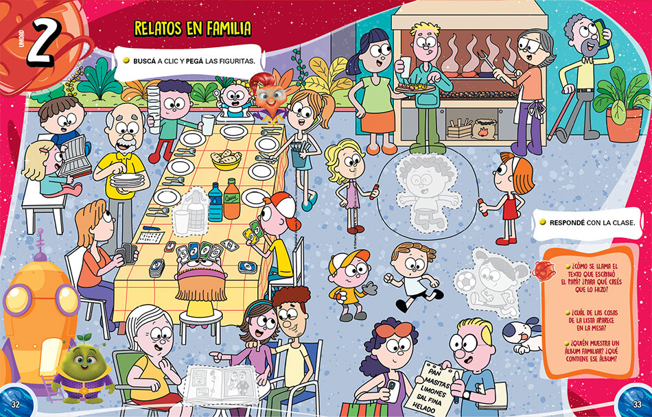 Muestra Doble de apertura: páginas 32-33